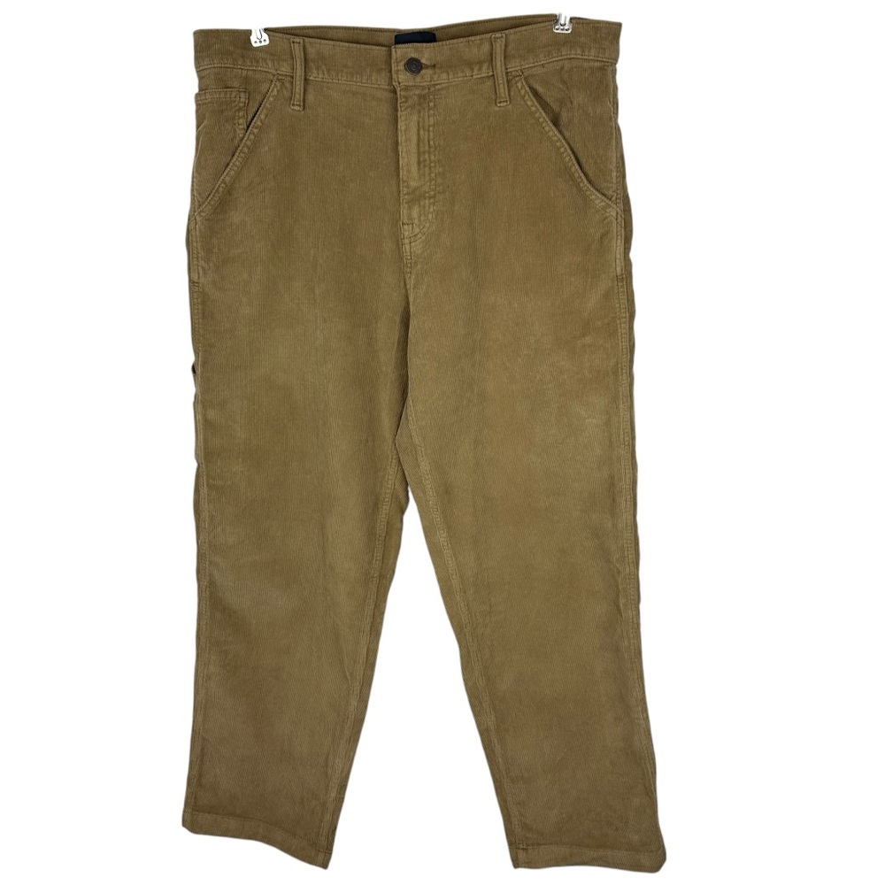 Lucky Brand Stretch Corduroy Wide Leg Carpenter Pants